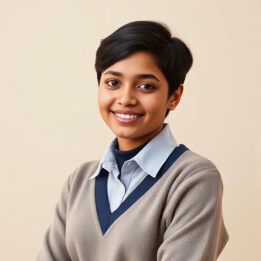 Devika Raghunath, Senior Category participant from Bhavans Adarsha Vidyalaya